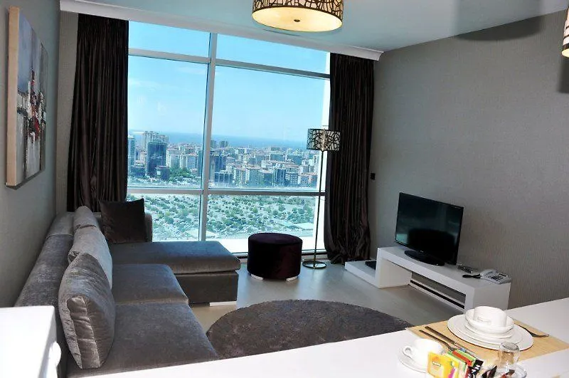 Lägenhet Flora Suites Atasehir Istanbul Turkiet